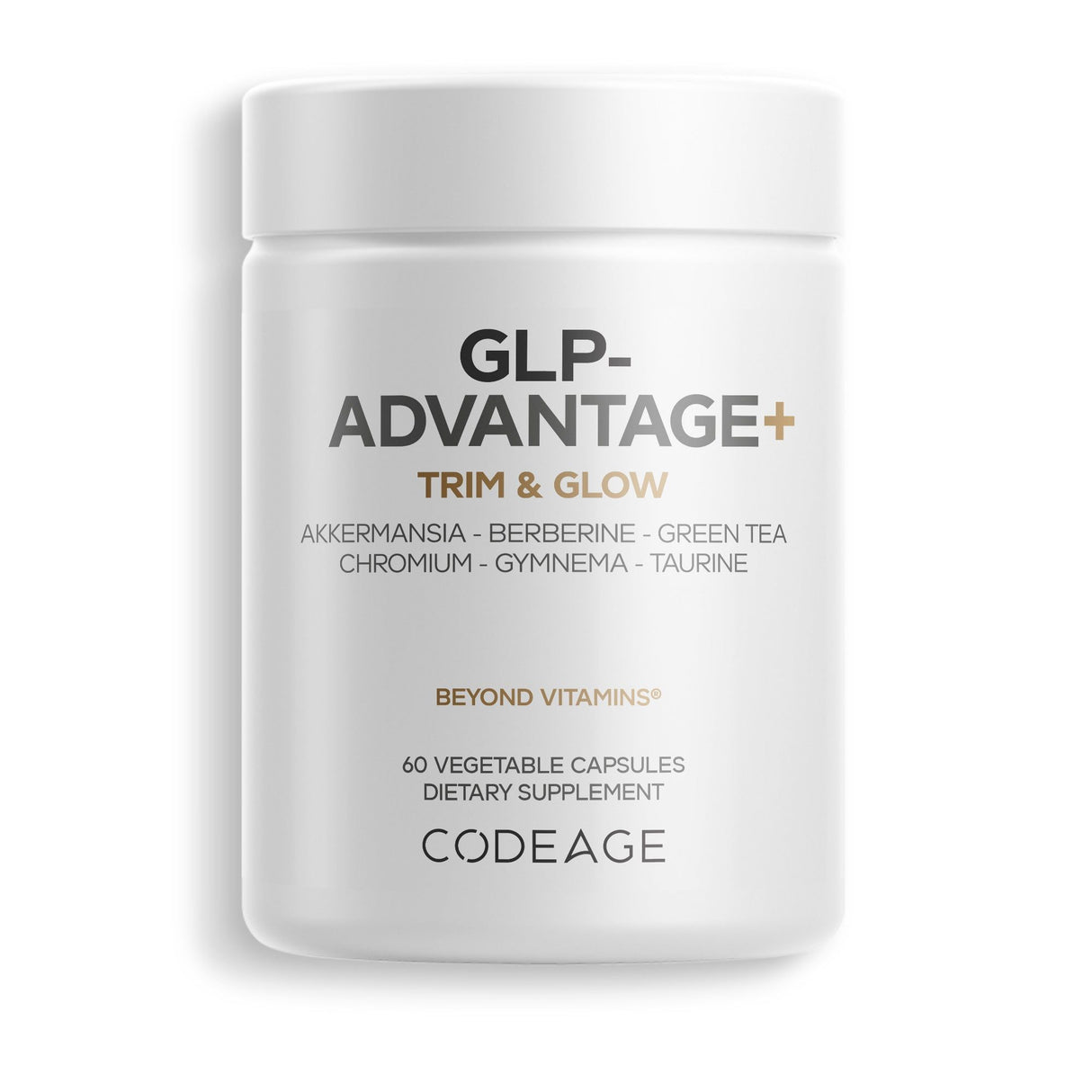 Codeage GLP-Advantage+ Capsules 60-count bottle front label