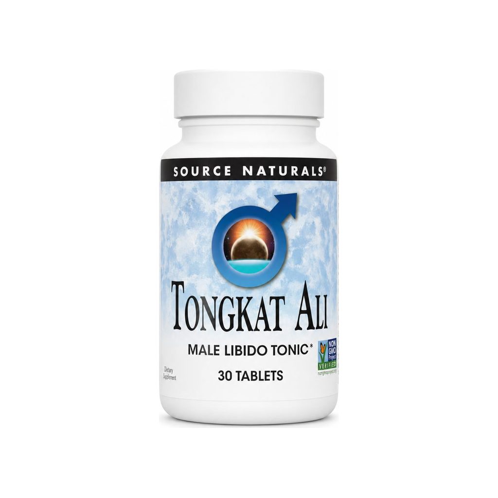 Source Naturals Tongkat Ali 30 Tablets front bottle label