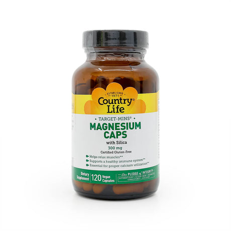 country life target-mins® magnesium caps 300mg 120 capsules