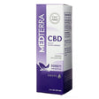 Box of Medterra CBD Daily Supplement Drops with a white and purple design labeled THC Free. The packaging states 100mg of CBD per serving and 3000mg per 1 fl oz (30ml) bottle.