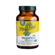 MegaFood MegaFlora® Plus Capsules, front label showcasing a high-potency probiotic supplement for digestive and immune support.