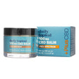 Front view of +PlusCBD Daily Topical 100mg CBD Balm Full Spectrum 1.3 oz jar and box, showing product name, strength, and branding.