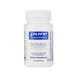 White bottle of Pure Encapsulations BenfoMax, labeled as a fat-soluble vitamin B1 (thiamin) supplement that supports healthy glycation activity. The product is gluten-free, non-GMO, hypoallergenic, and contains 90 capsules.