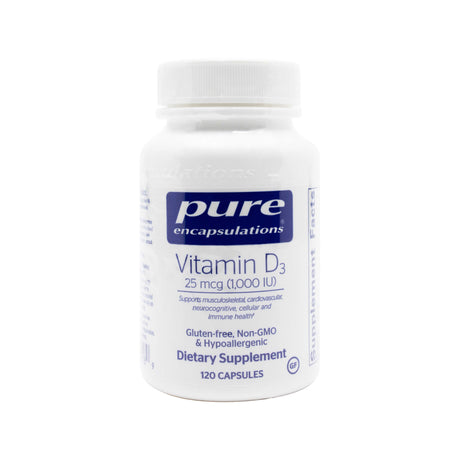 Pure Encapsulations Vitamin D3 Capsules