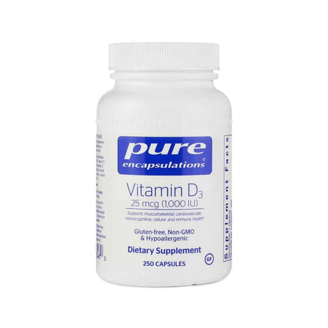 Pure Encapsulations Vitamin D3 Capsules