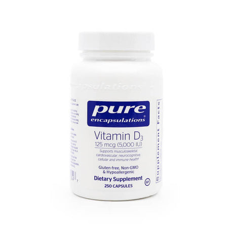 Pure Encapsulations Vitamin D3 Capsules