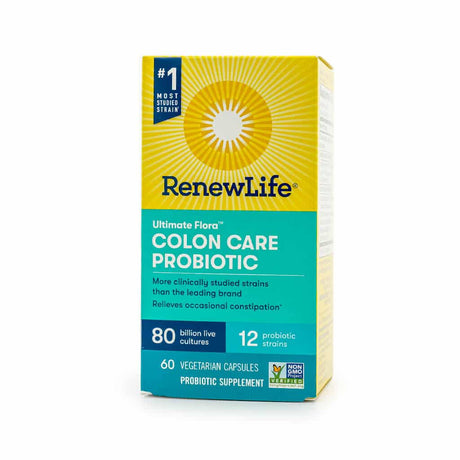 Renew Life Colon Care Probiotic Capsules 80 Billion CFU