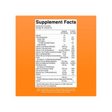 MaryRuth Multivitamin + Hair Growth Gummies supplement facts panel listing ingredients and serving size