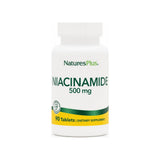 NaturesPlus Niacinamide 500 mg 90 tablets front bottle