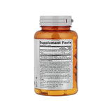 NOW Foods HMB Double Strength Tablets supplement facts panel listing ingredients, dosage, and serving size