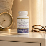 BioClinic Naturals B12 Methylcobalamin 5000mcg Lozenges bottle on a clean white background
