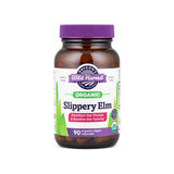 Oregon's Wild Harvest Slippery Elm bottle front with 90 organic vegan capsules