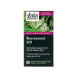 Gaia Herbs Resveratrol 150 50 Capsules front bottle label