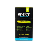 Redmond Re-Lyte Lemon Lime 15 stick pack box with electrolyte hydration drink mix label