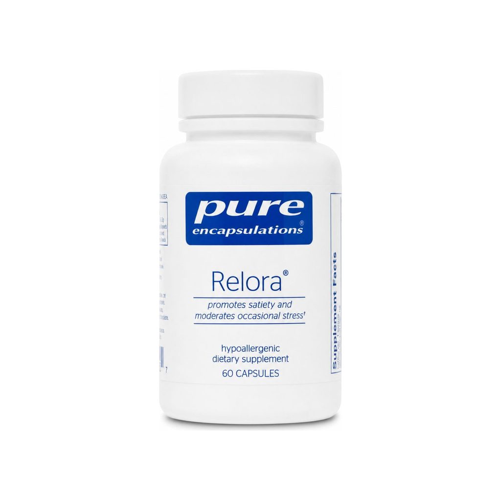 Pure Encapsulations Relora 60 Capsules front bottle label