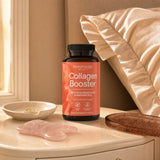 Reserveage Collagen Booster bottle and capsules on a clean white background