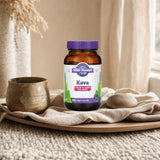 Oregon's Wild Harvest Kava Root Capsules bottle side panel with directions