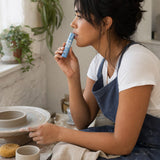 Dr. Bronner's Organic Lip Balm Naked unscented balm with simple organic ingredient callouts