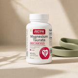 Jarrow Formulas Magnesium Taurate bottle showing side label and supplement information