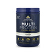 Ancient Nutrition Multi Protein Powder Vanilla 15-serving tub front label