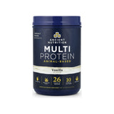 Ancient Nutrition Multi Protein Powder Vanilla 15-serving tub front label