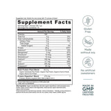 Ancient Nutrition Multi Protein Chocolate supplement facts panel with ingredients and serving size
