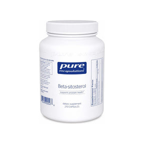 Pure Encapsulations Beta-Sitosterol 270 capsules front bottle label
