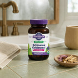Oregon's Wild Harvest Echinacea Goldenseal supplement facts side label