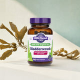 Oregon's Wild Harvest Organic Bladderwrack bottle side label with directions and cautions
