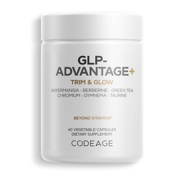 Codeage GLP-Advantage+ Capsules 60-count bottle front label