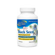 North American Herb & Spice Raw Black Seed Plus 90 Vegi Caps front bottle label
