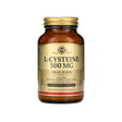 Solgar L-Cysteine 500 mg 90 vegetable capsules front bottle label