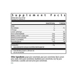 Floradix Floravital Iron + Herbs supplement facts panel listing ingredients and serving size