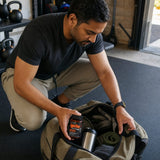 +PlusCBD Ignite Male Performance Softgels front and back bottle views showing product label details