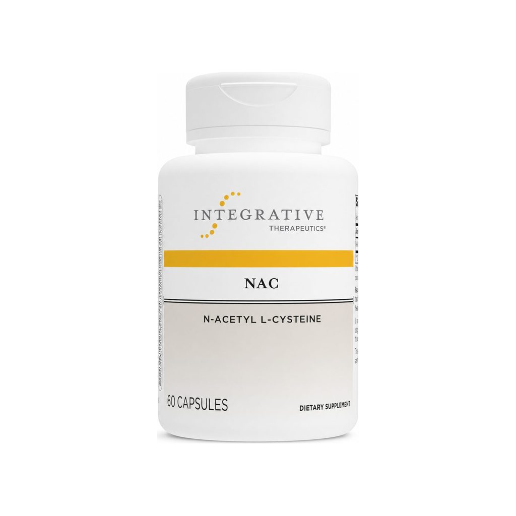 Integrative Therapeutics NAC Capsules 60-count bottle front packshot