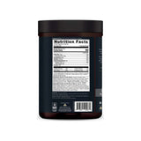 Ancient Nutrition Plant Protein+ Vanilla supplement facts panel listing ingredients and serving size