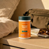 Charlotte's Web Energy Support Mushroom Gummies in a wellness lifestyle scene