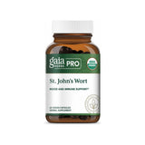 Gaia Herbs Professional St. John's Wort 60 capsules front bottle with yellow label