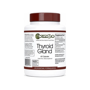 Vinco Thyroid Gland Capsules 60-count bottle front label