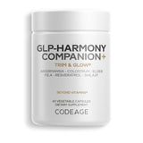Codeage GLP-Harmony Companion+ supplement bottle with 60 vegetable capsules