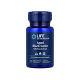 Life Extension Aged Black Garlic Odorless Extract 30 vegetarian capsules bottle front label
