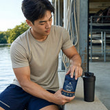 Ancient Nutrition Dark Chocolate Creatine comparison graphic with formula highlights