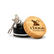 Chuga Pure Himalayan Shilajit Resin 35 g glass jar with bamboo lid and monkey-shaped metal spoon