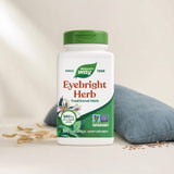Nature's Way Eyebright Herb capsules bottle with supplement packaging details