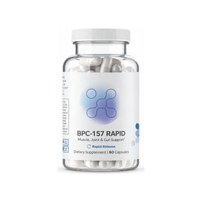 InfiniWell BPC-157 Rapid 250 mcg bottle, 60 rapid-release capsules
