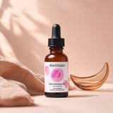 Mad Hippie AHA Exfoliating Peel product slide highlighting 16 actives and overnight exfoliation