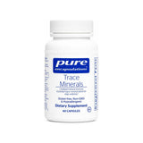 Pure Encapsulations Trace Minerals 60 Capsules front bottle label
