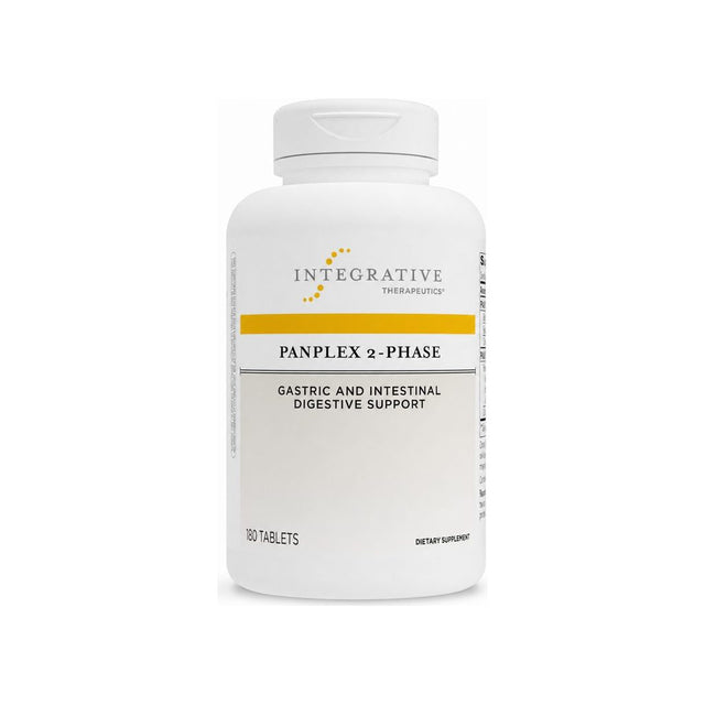 Integrative Therapeutics Panplex 2-Phase 180 tablets front bottle label