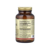 Solgar L-Cysteine 500 mg supplement facts panel listing ingredients, dosage, and serving size