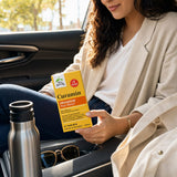 Terry Naturally Curamin Headache Relief package with tablet serving displayed